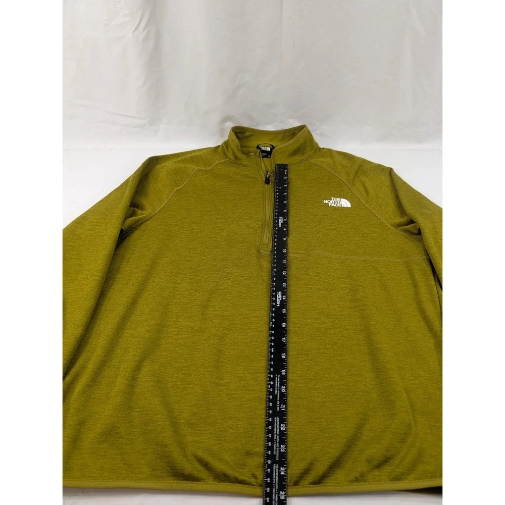 The North Face ‎ Canyonlands 1/2 Zip Up Fleece Pullover Jacket XL Shag Green